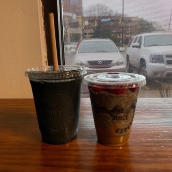 The Juice Experiment - The Forever Young and chia seed pudding. - Juice Bars & Smoothies Near Me - San Antonio, Texas