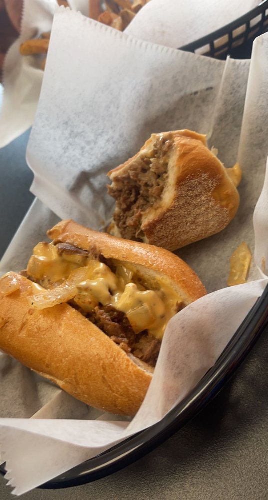 Food from Wiz Kidz Cheesesteaks