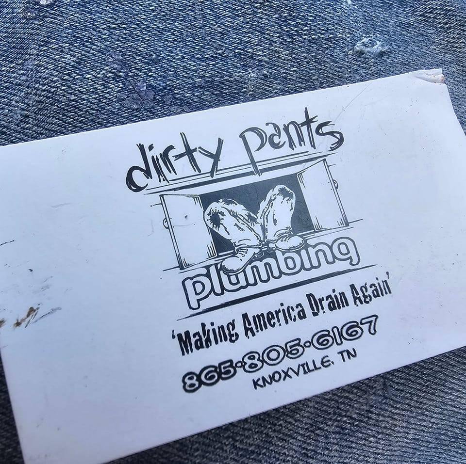 Slide of Dirty Pants Plumbing