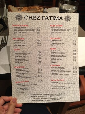 Menu photo 3 Chez Fatima Gatineau, QC