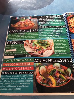 Menu photo 5 Coco Loko El Paso, TX