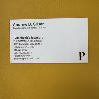 Polacheck's Jewelers - Finest example of customer service - Jewelry Near Me - Calabasas, California Polacheck's Jewelers - Finest example of customer service - Jewelry Near Me - Calabasas, California
