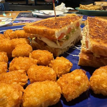 Abbey Road Tavern & Grill - Turkey Melt and tots - Bars Near Me - Apex, North Carolina