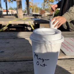 Mayan mocha with oat milk!