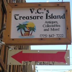 Virginia City Treasure Island - Store sign