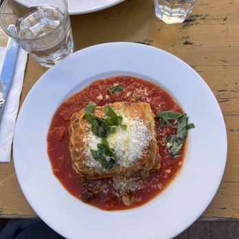 Cafe Giotto - Lasagna - Cafes Near Me - Montclair, New Jersey