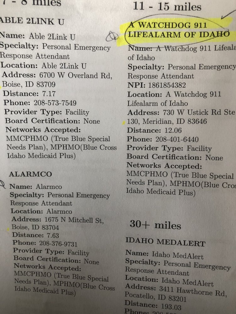 Watchdog 911 - home care agency in Meridian, ID