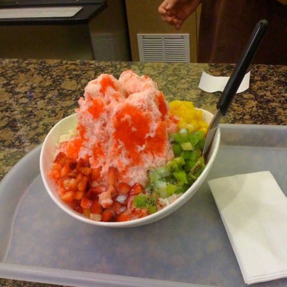 Mochi - Shaved ice: enough for about 300 people. - Ice Cream & Frozen Yogurt Near Me - Irvine, California Mochi - Shaved ice: enough for about 300 people. - Ice Cream & Frozen Yogurt Near Me - Irvine, California