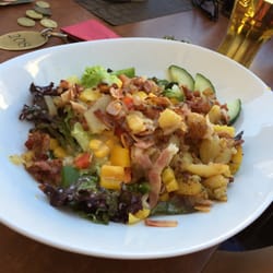 Schlossbräu - Great salad with mix of vegetables, bacon, and potatoes.