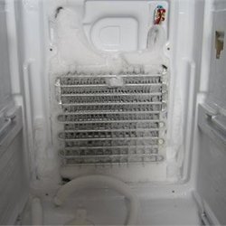 RGV Appliance Repair - Refrigerator evaporator coils frozen