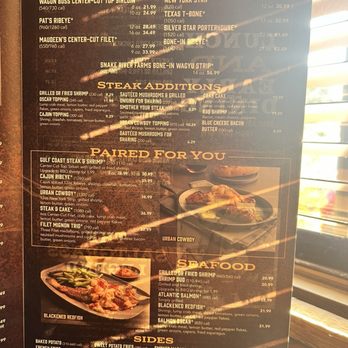 Saltgrass Steak House - Menu - Steakhouses Near Me - San Antonio, Texas