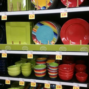 Kroger - a display of colorful plates and bowls - Grocery Near Me - Pickerington, Ohio Kroger - a display of colorful plates and bowls - Grocery Near Me - Pickerington, Ohio