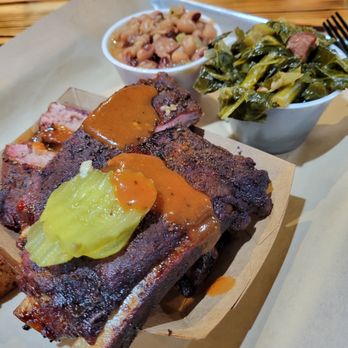 Moe's Original BBQ - Spare ribs, greens, black eyed peas. xcllnt - Barbeque Near Me - Durham, North Carolina Moe's Original BBQ - Spare ribs, greens, black eyed peas. xcllnt - Barbeque Near Me - Durham, North Carolina