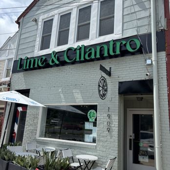Lime & Cilantro - Entrance - Latin American Near Me - Silver Spring, Maryland