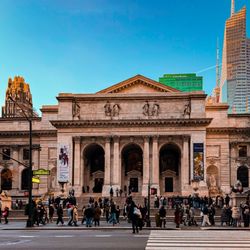 New York Public Library - Stephen A. Schwarzman Building - Exterior. Fall 2024