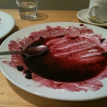 Blueberry French Toast: The Aftermath