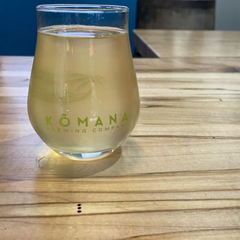 KōMANA Brewing Company - Watermelon kombucha with Prosecco - Beer Bar Near Me - Cary, North Carolina