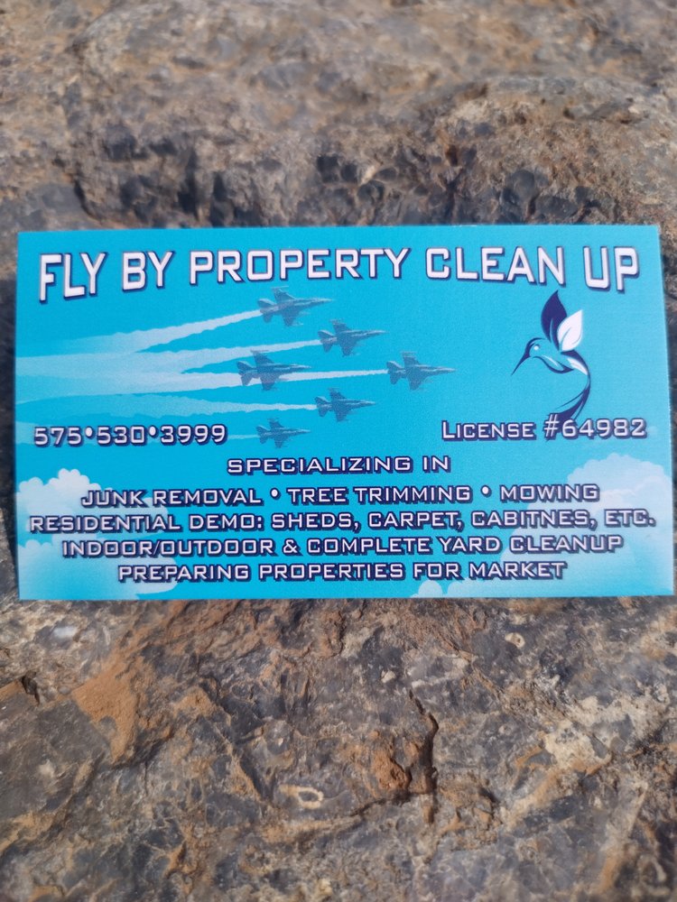FLY BY PROPERTY CLEAN UP Request a Quote Clovis, New Mexico