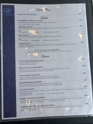 Menu photo 5 Wildberry Brooklyn, NY