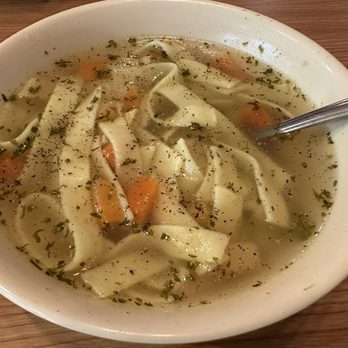Broosters Open Hearth Chicken - Soup of the day - Chicken Noodle Soup - Barbeque Near Me - Lombard, Illinois