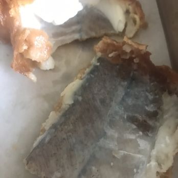 Say Cheese Pizza - No skin on your fish? So what's that, fish coating seemed cooked but the inside was very slimy so I didn't eat it - Pizza Near Me - Grand Island, New York Say Cheese Pizza - No skin on your fish? So what's that, fish coating seemed cooked but the inside was very slimy so I didn't eat it - Pizza Near Me - Grand Island, New York