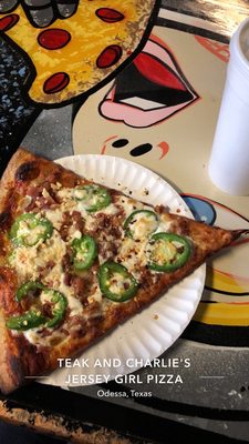 Teak & Charlie's Jersey Girl Pizza by null