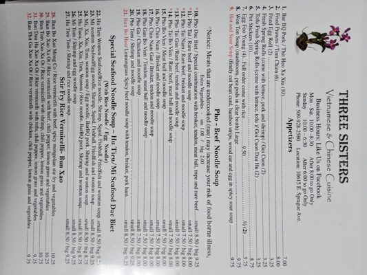 Menu photo 8 Three Sisters Food To Go Spokane, WA Menu photo 8 Three Sisters Food To Go Spokane, WA