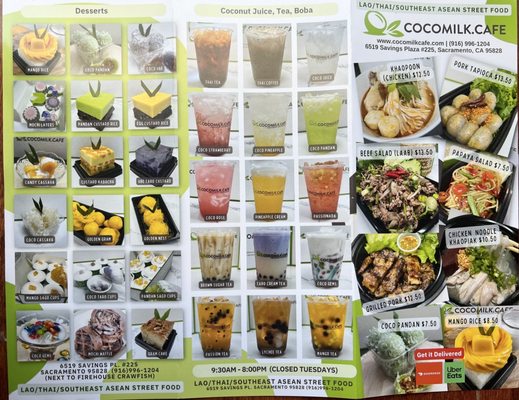 Lao / Thai Cocomilk Cafe by null