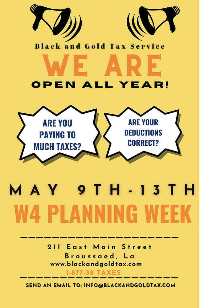 BLACK & GOLD TAX SERVICE 211 E Main St, Broussard, Louisiana Yelp