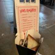 Photo of Mom's Spaghetti - Detroit, MI, United States. Spaghetti with meatballs