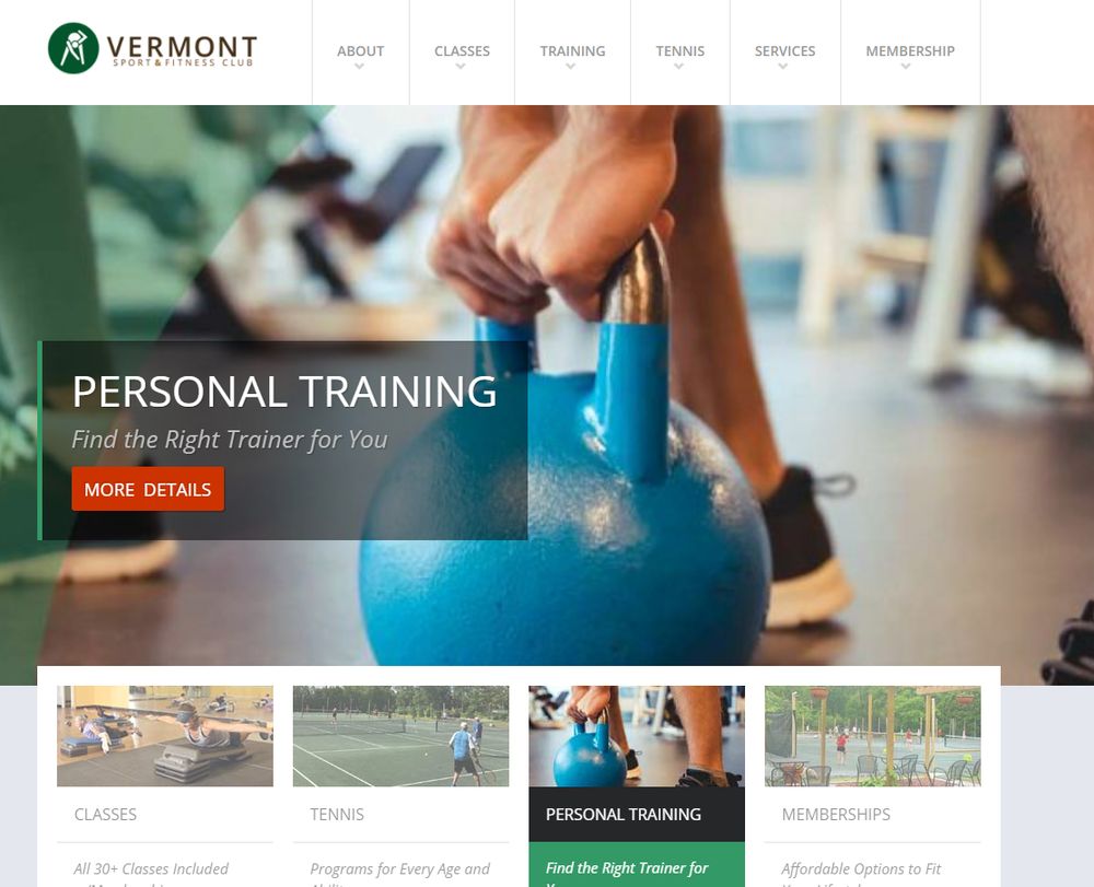 Vermont Sport & Fitness Logo