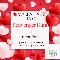 Beaufort's Southern Stroll - Valentines' day scavenger Hunt