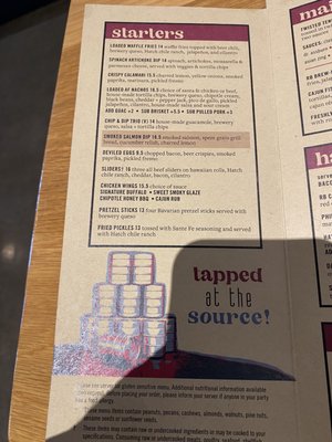 Menu photo 1 Rock Bottom Restaurant & Brewery Highlands Ranch, CO Menu photo 1 Rock Bottom Restaurant & Brewery Highlands Ranch, CO