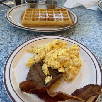 Belgian Waffle Works - Little breakfast waffle - Burgers Near Me - Lake Arrowhead, California Belgian Waffle Works - Little breakfast waffle - Burgers Near Me - Lake Arrowhead, California
