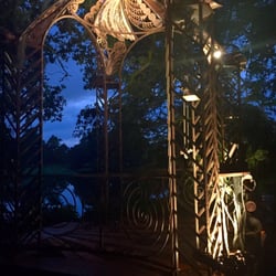 The Music Box Roving Village at City Park - You pull down and make trumpet sounds!