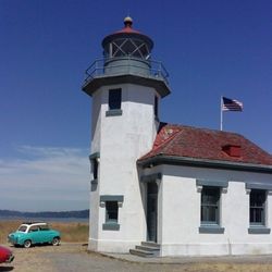 Vashon Park District - Antique cars at the Point Robinson Lighthouse!