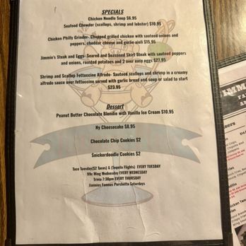 Jimmies Place - Menu - American Near Me - Seymour, Connecticut Jimmies Place - Menu - American Near Me - Seymour, Connecticut