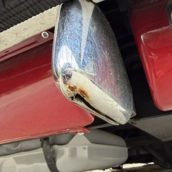 SOS Customz - Rust on my $8000.00 chrome. Thanks #SOSCUSTOMZ #SOSAUTOWORKS - Body Shops Near Me - Oceanside, California