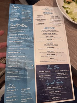 Menu photo 5 Tideline Margate City, NJ