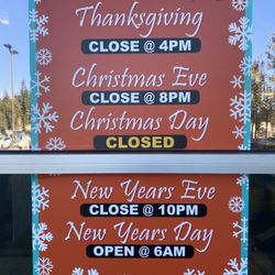 McDonald's - Holiday hours