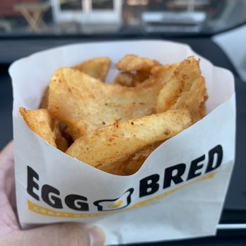 Eggbred - BEER BATTERED POTATOES - Breakfast & Brunch Near Me - La Habra, California