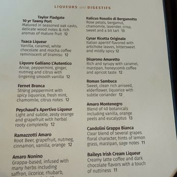 Ascione Bistro - Menu 1/16/26 - Italian Near Me - Skokie, Illinois