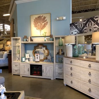 Ashley Store - Nice-looking dresser but is it solid wood? - Furniture Stores Near Me - Cumming, Georgia