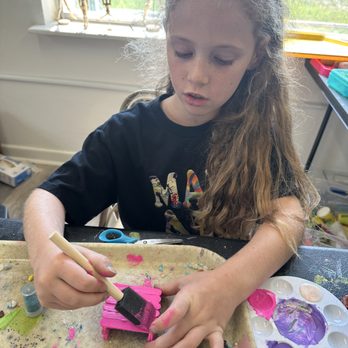 Lafunkie Art - Fantasy & Fairytales Camp 2025: Painting a fairy bench - Art Classes Near Me - Melbourne, Florida Lafunkie Art - Fantasy & Fairytales Camp 2025: Painting a fairy bench - Art Classes Near Me - Melbourne, Florida