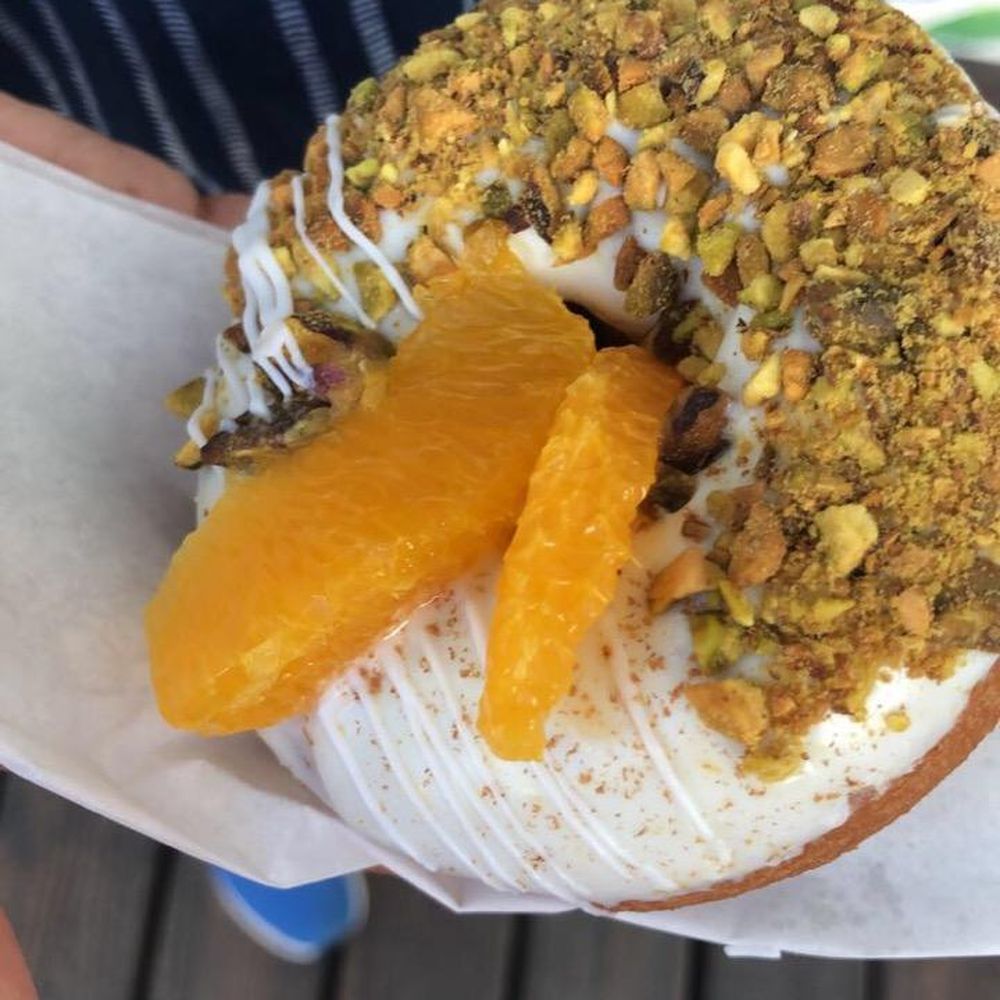 Beacon Doughnuts - Orange Pistachio Doughnut - Donuts Near Me - Chicago, Illinois