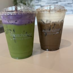 Ube matcha, einspanner hochija