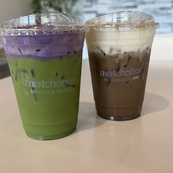 Matchabae - Ube matcha, einspanner hochija - Cafes Near Me - Lynnwood, Washington