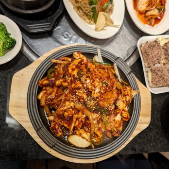 Mad for Grill - a plate of food on a table - Korean Near Me - Annandale, Virginia