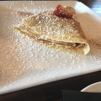 The Forge - Cinnamon and Sugar crepe with strawberries - Breakfast & Brunch Near Me - Put-in-Bay, Ohio
