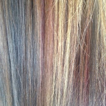 Magic Touch Salon - Close up of the three colors used for my balayage highlight. - Hair Salons Near Me - San Leandro, California Magic Touch Salon - Close up of the three colors used for my balayage highlight. - Hair Salons Near Me - San Leandro, California